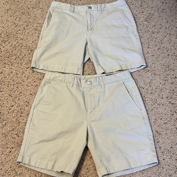 Bonobos Shorts 2 Pairs Of Bonobos Khaki Shorts Size 32 Slim 7 In Poshmark
